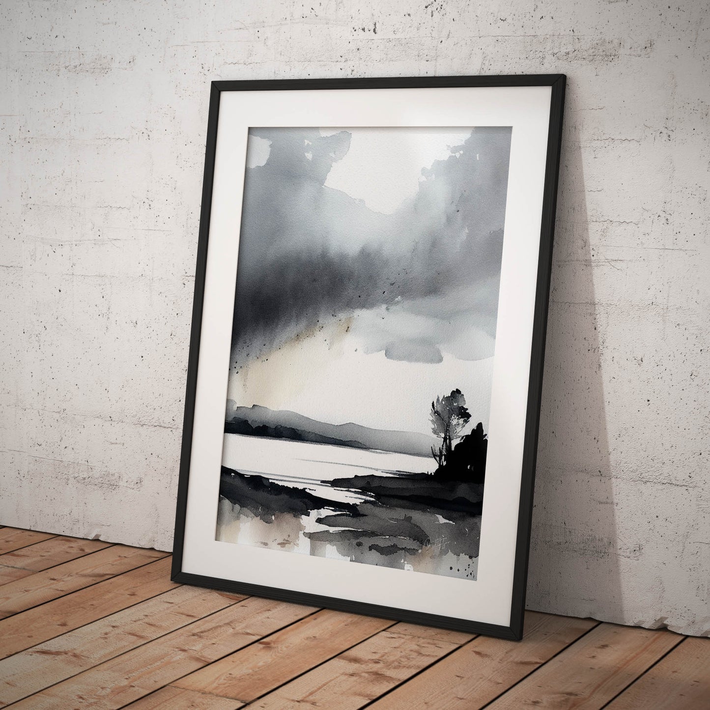 »Horizon Mood« retro poster
