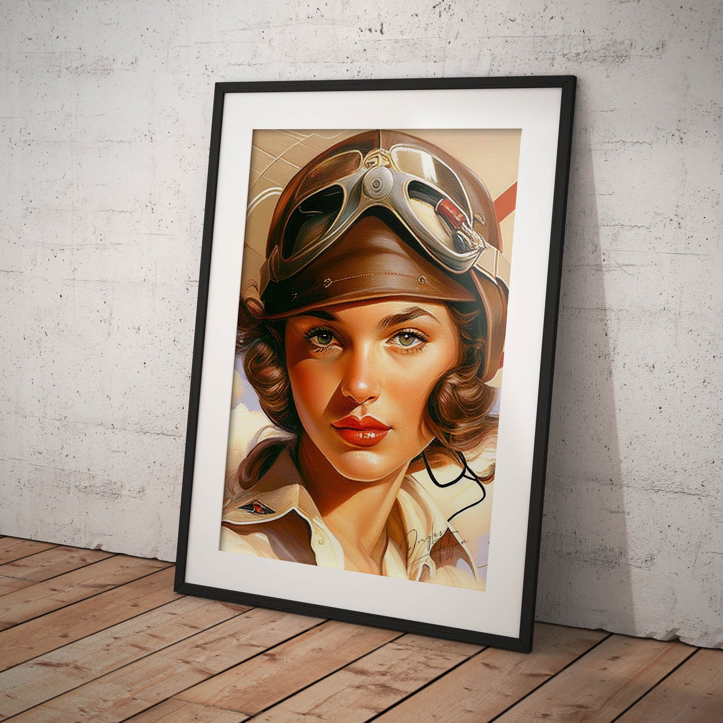 »Keeping My Gear Down For You retro poster