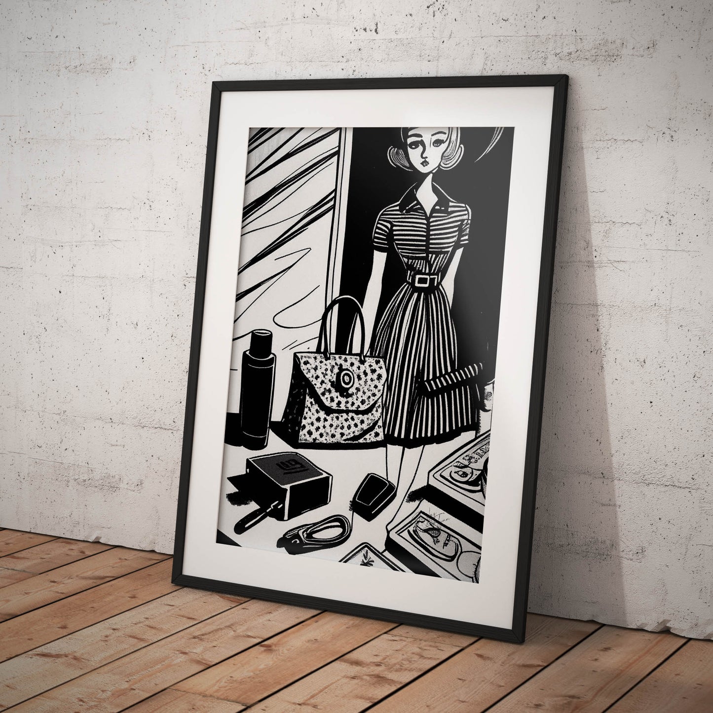 »ShopUntil YouDropPt2« retro poster