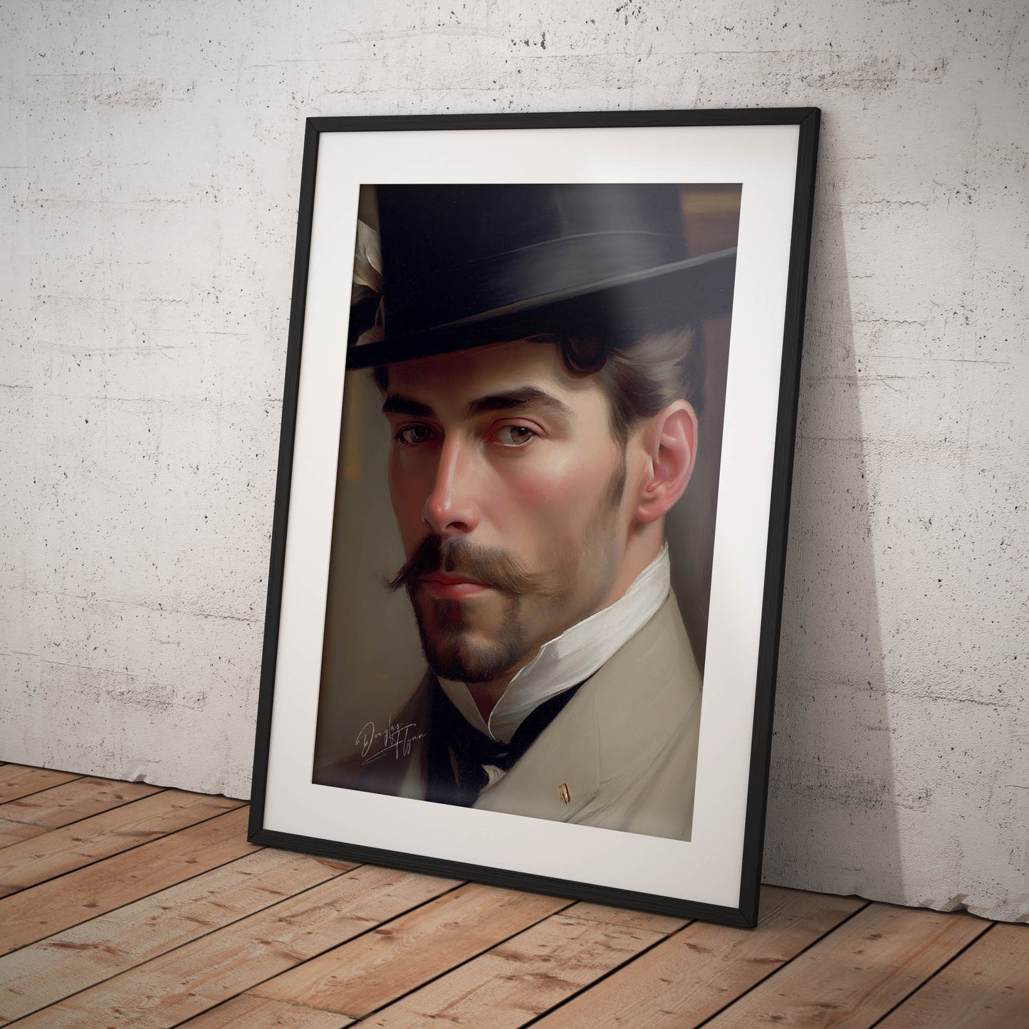 »Touch of Timeless«retro poster