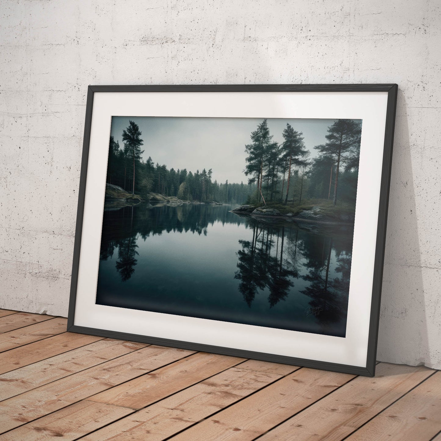 »Veiled Moments of Grace« landskapsposter