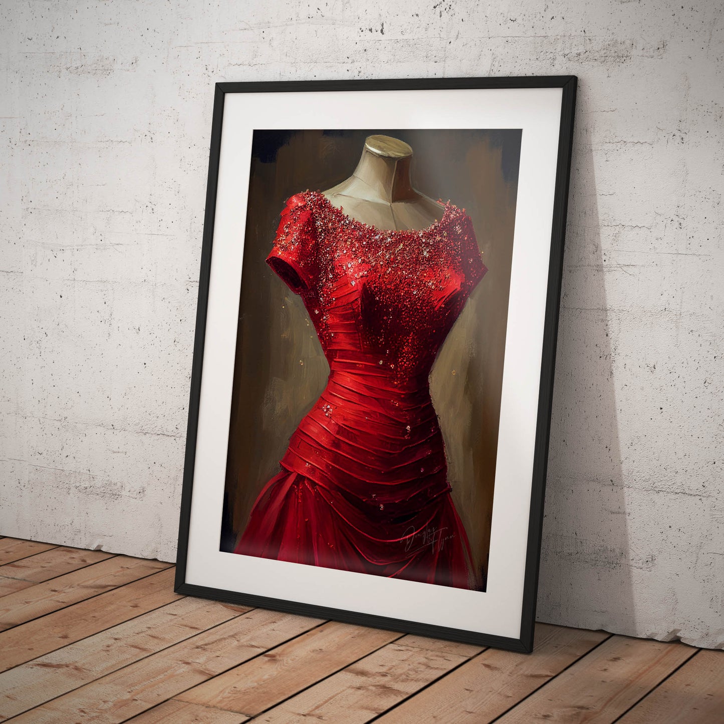 »Shimmering Scarlet Sirene«