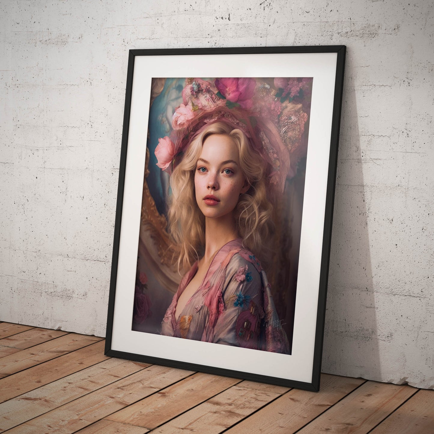 »Whimsical Courtly Delights« poster
