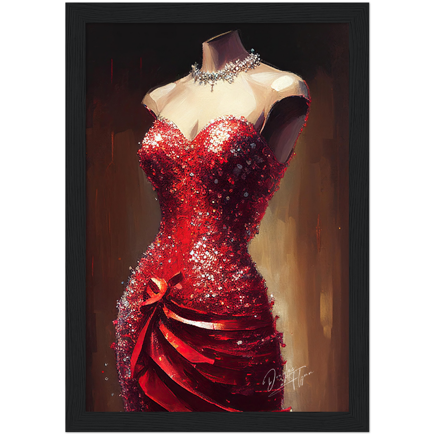 »Radiant Red Carpet Dress«