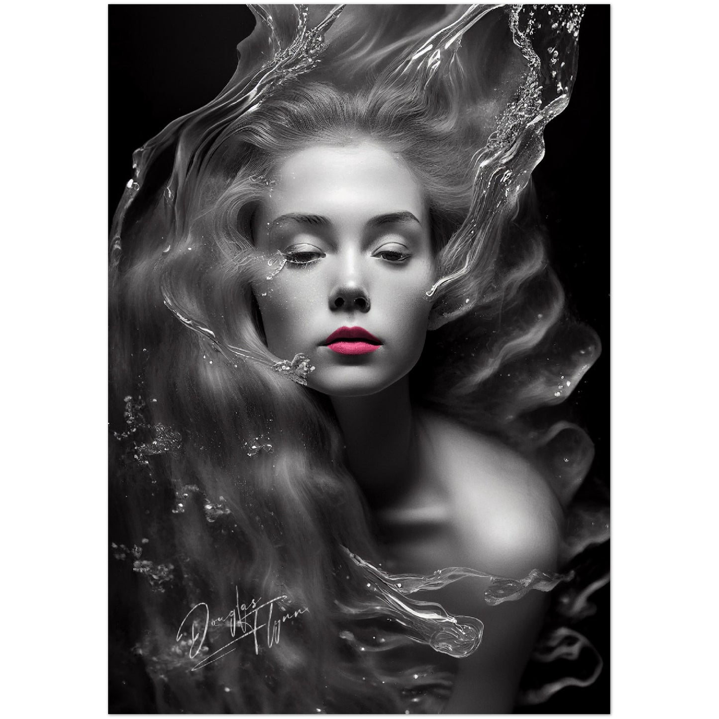 »Ocean Photoshoot« retro poster