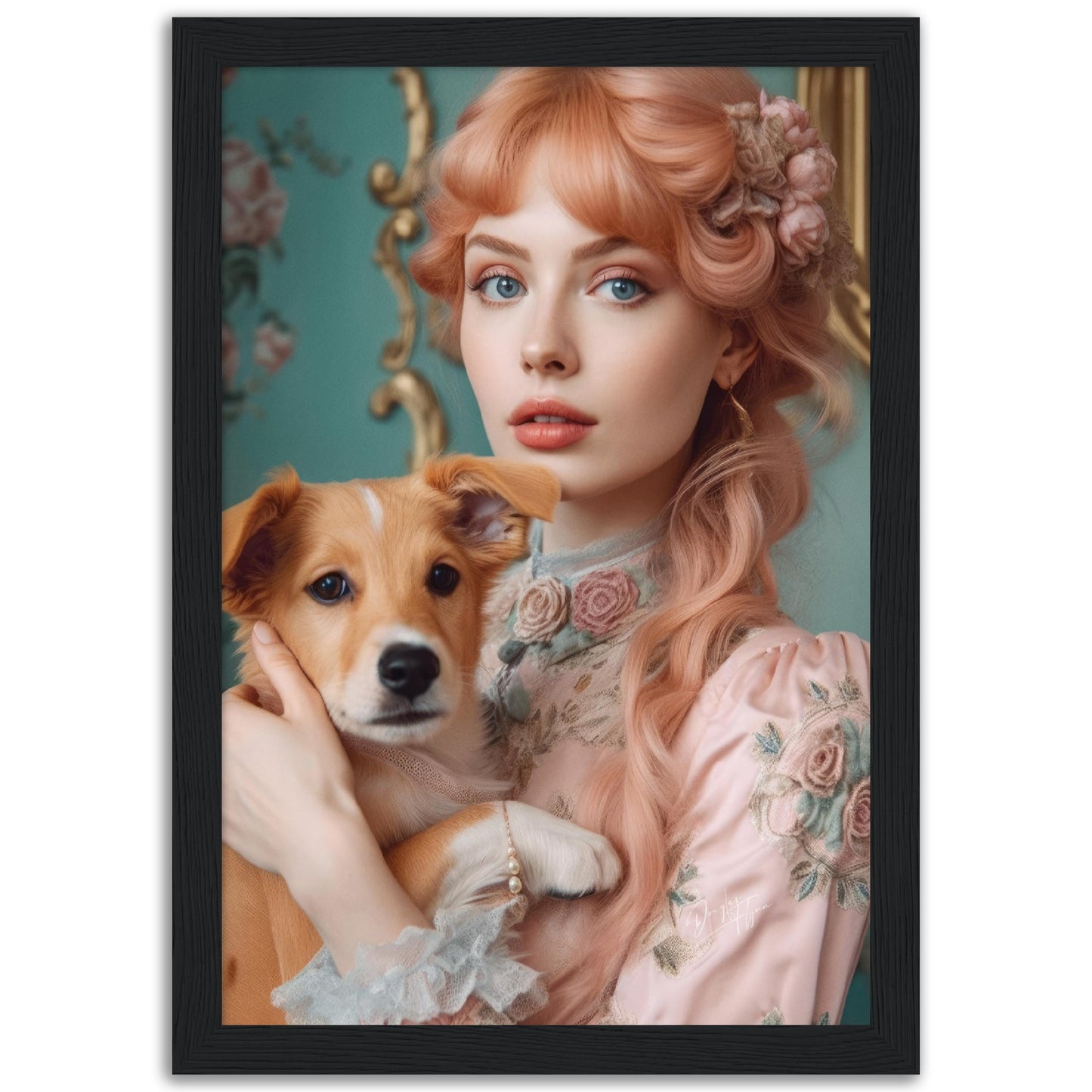 »Enchanting Rococo Forest Fantasies« poster