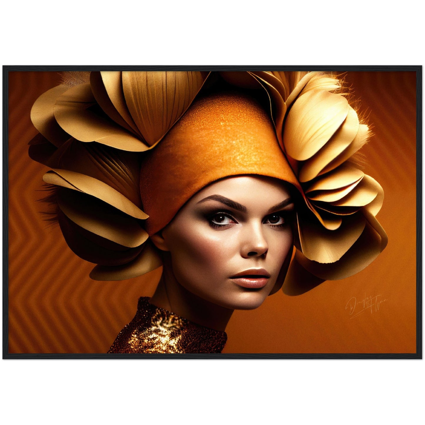 »Vibrant Vivaciousness « retro poster