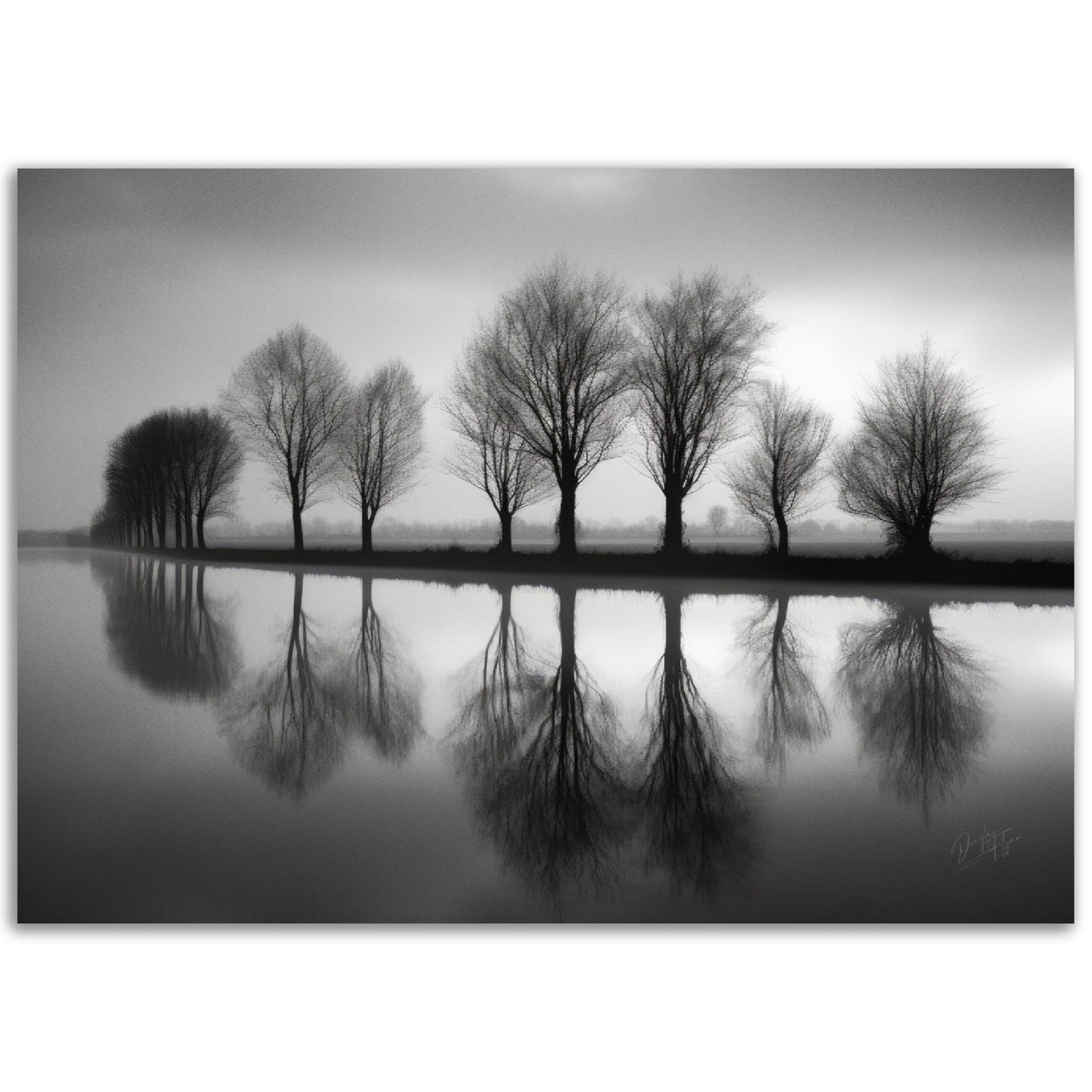 »Whispering Shadows« landskapsposter