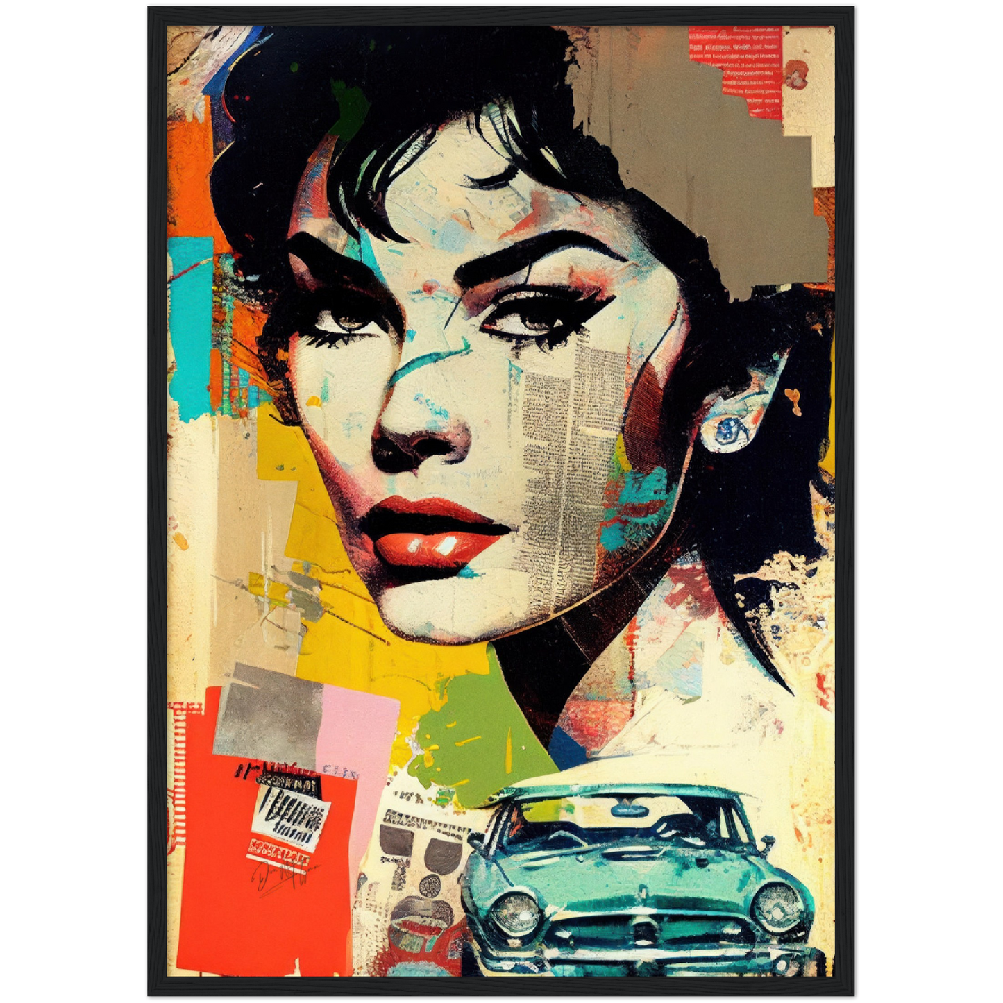 »Identity Mix« retroposter