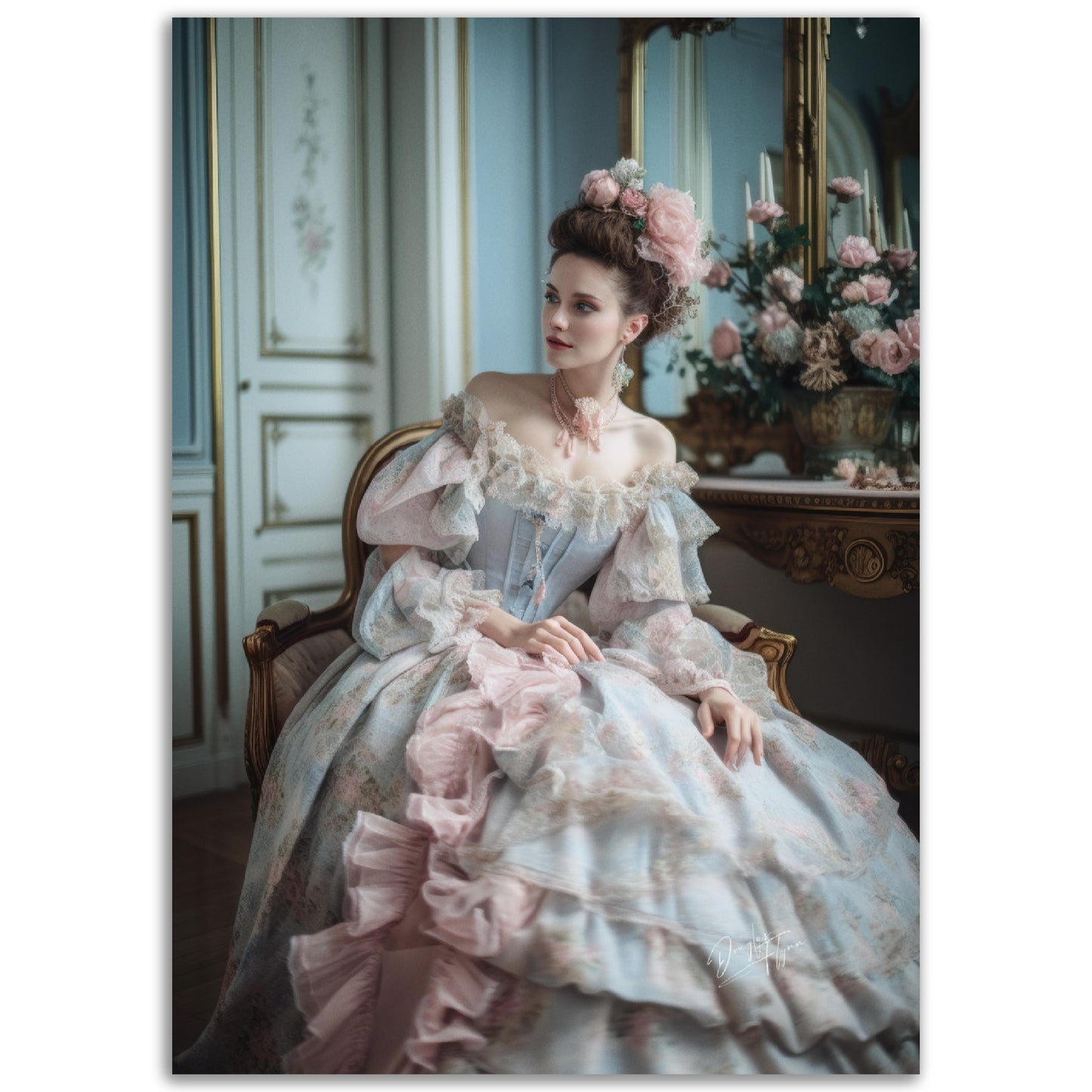 »Dreamy Rococo Escapes« poster