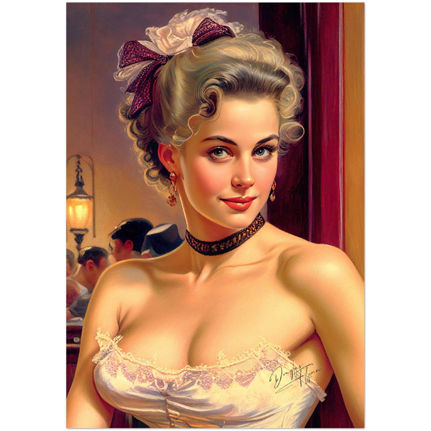 »Ruby Rendezvous« retro poster