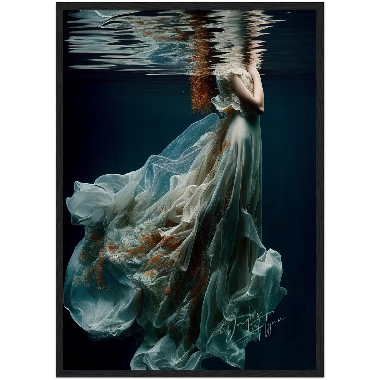 »Ariel's Oceanic Romance« retro poster