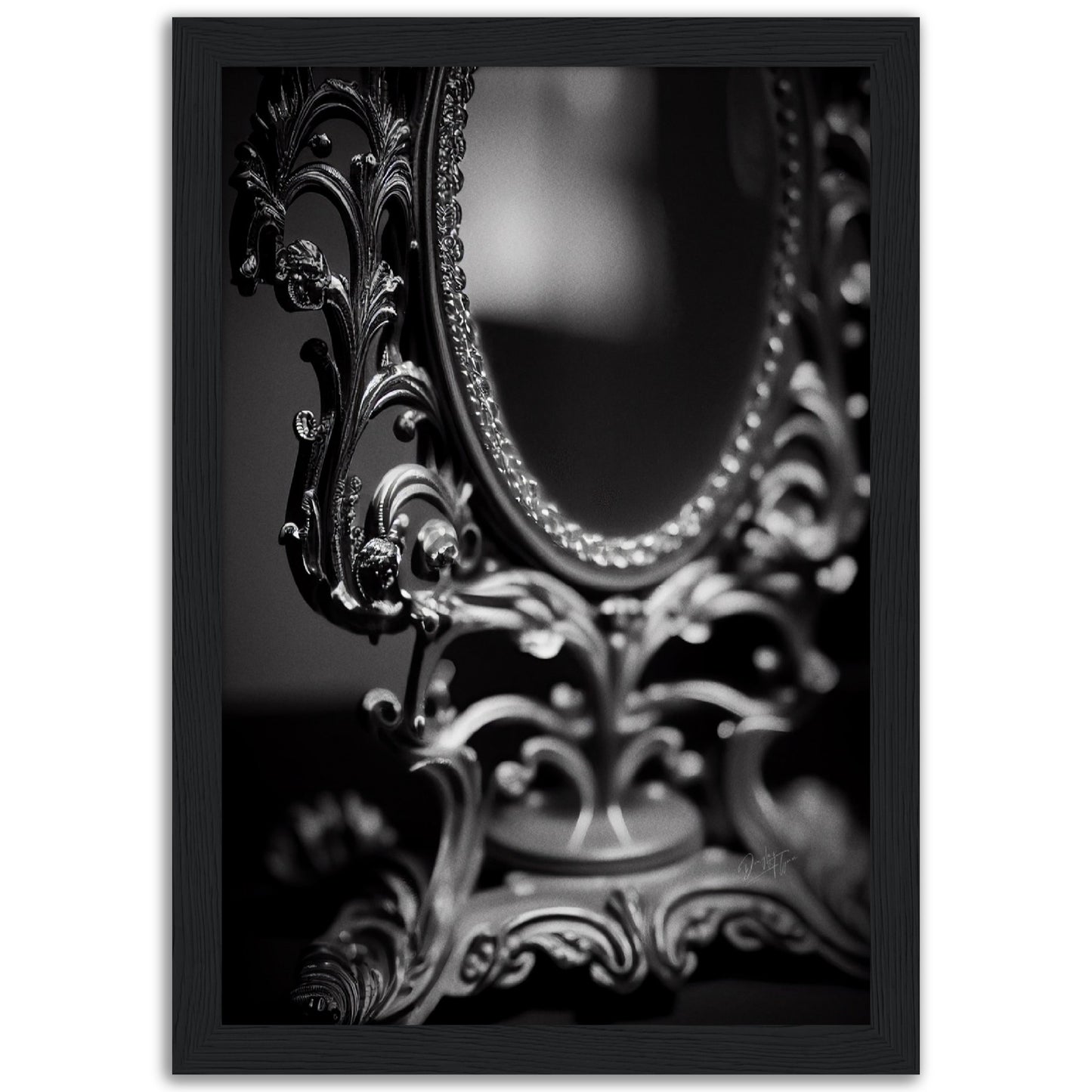 »Silence Mirror in Grey« poster