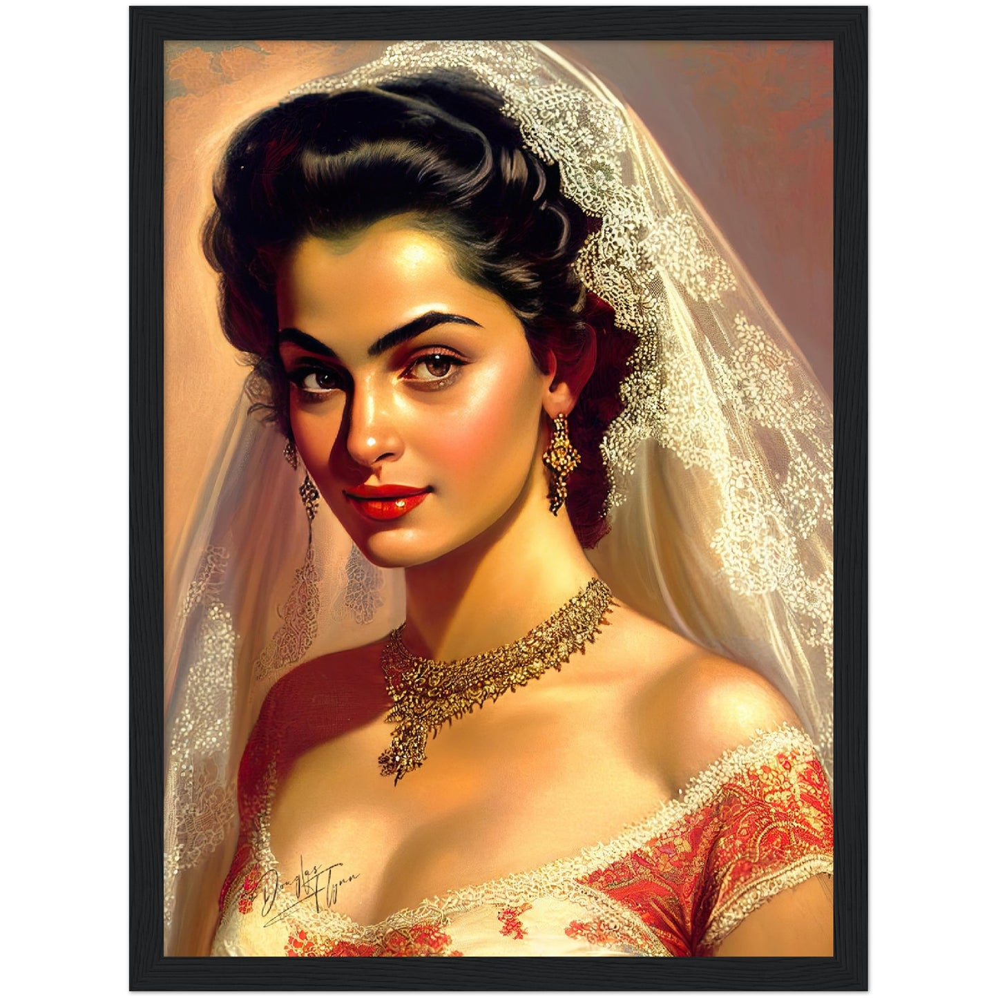 »Wedding Joy« retro poster