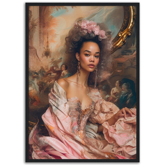 »Playful Rococo Masquerades« poster