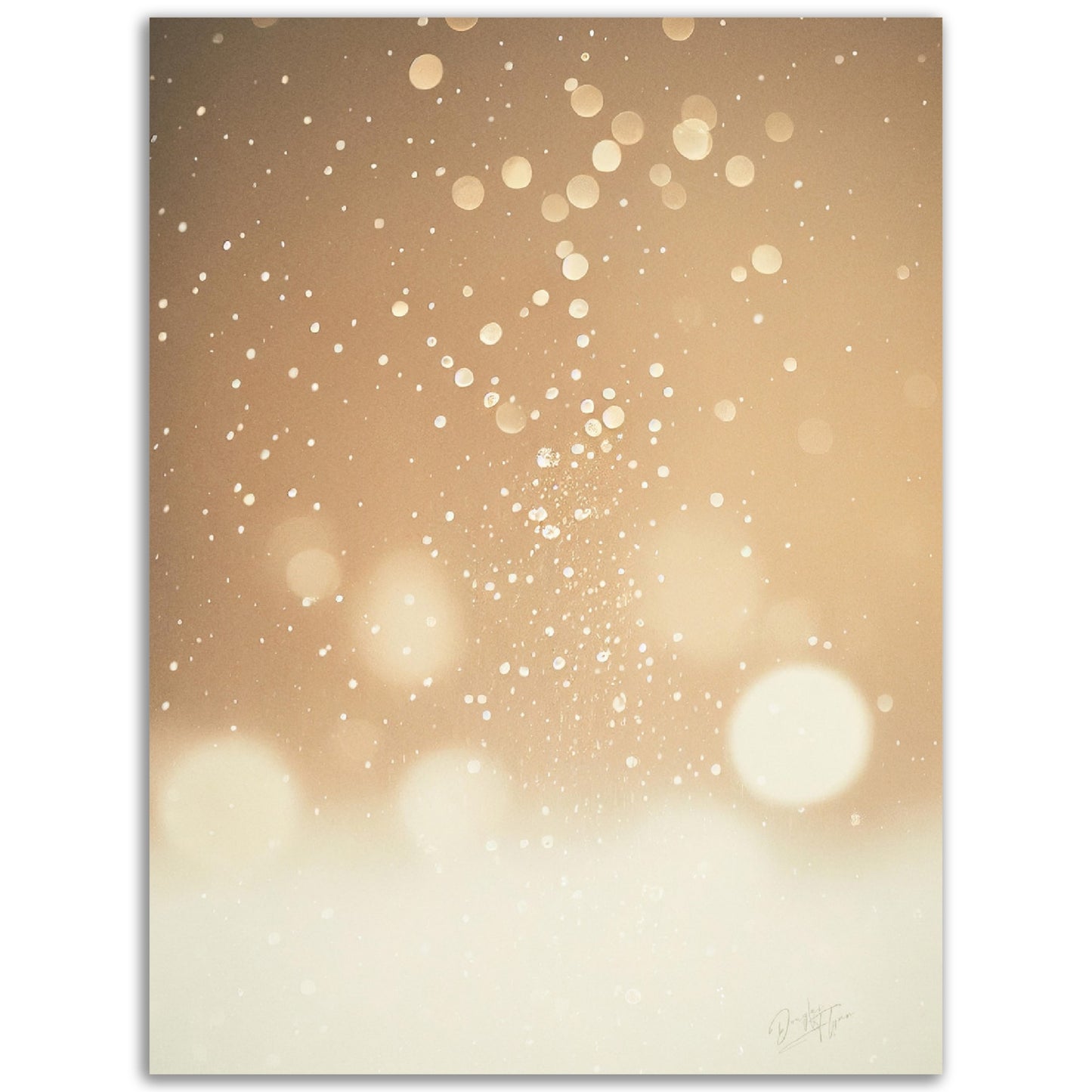 »Snow Falling« designposter