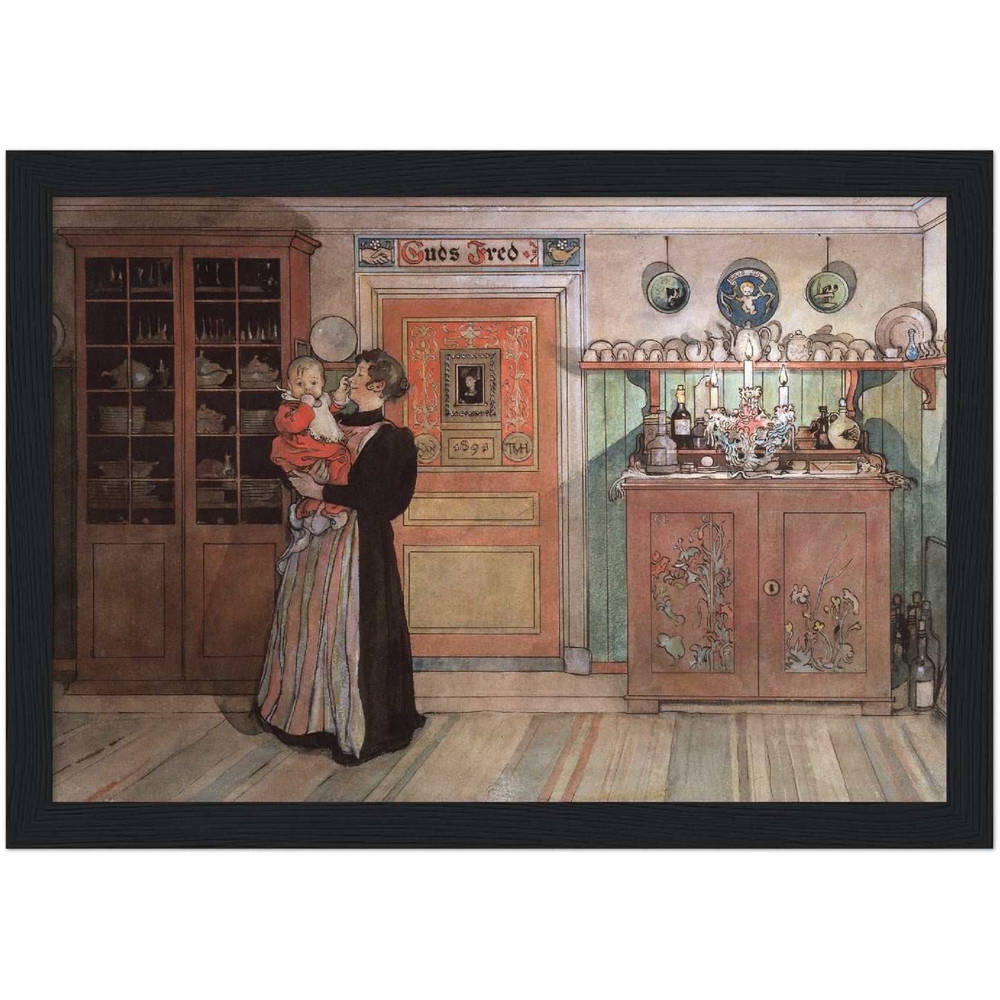 »Mellan jul och nyår« av Carl Larsson