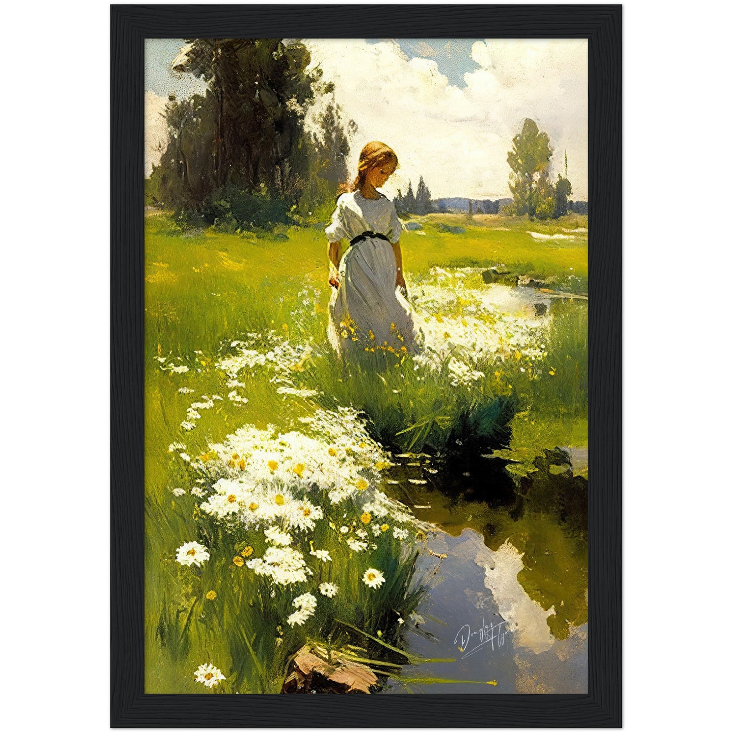 »Isabella, summerday« retro poster