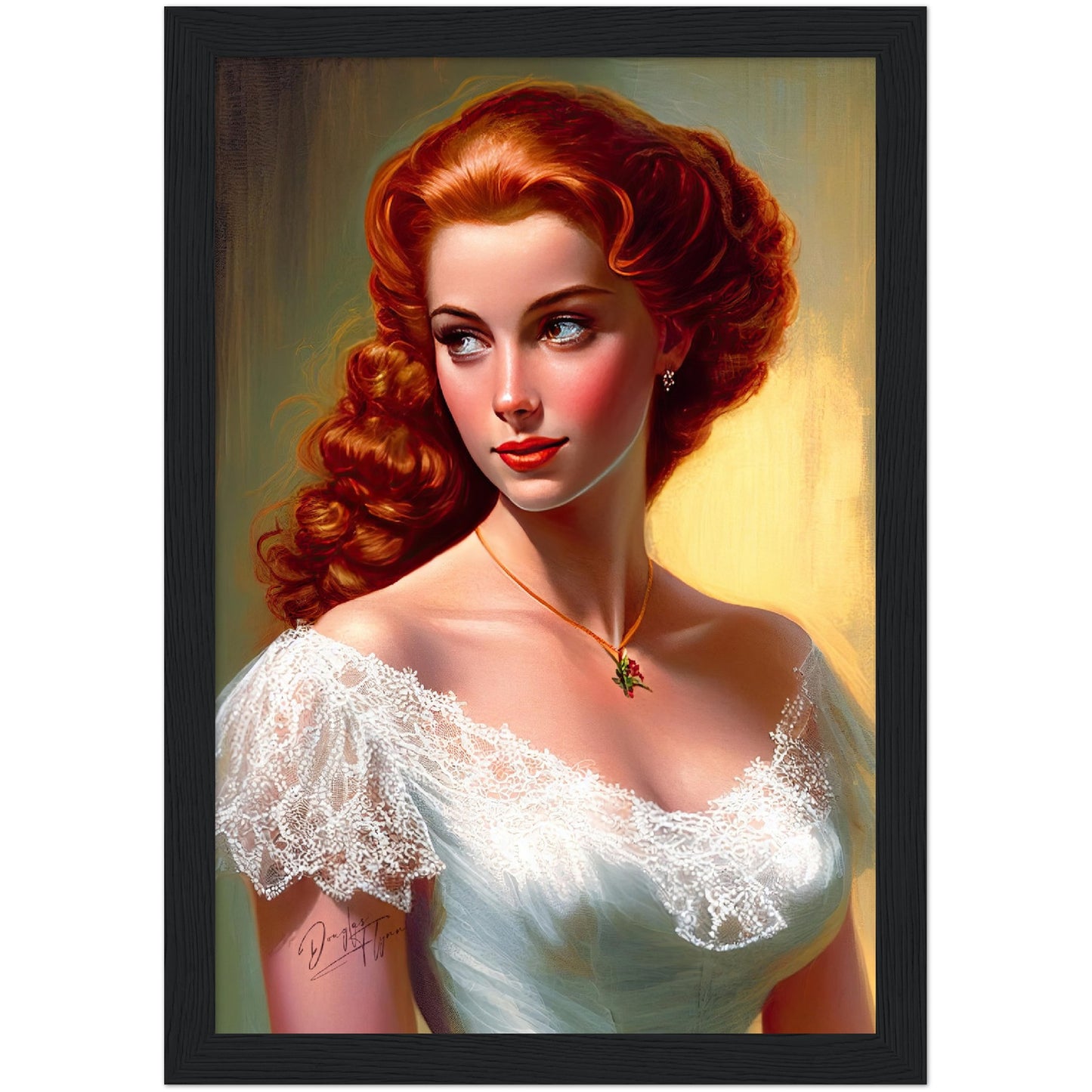 »Romance and Love« retro poster