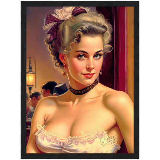 »Ruby Rendezvous« retro poster