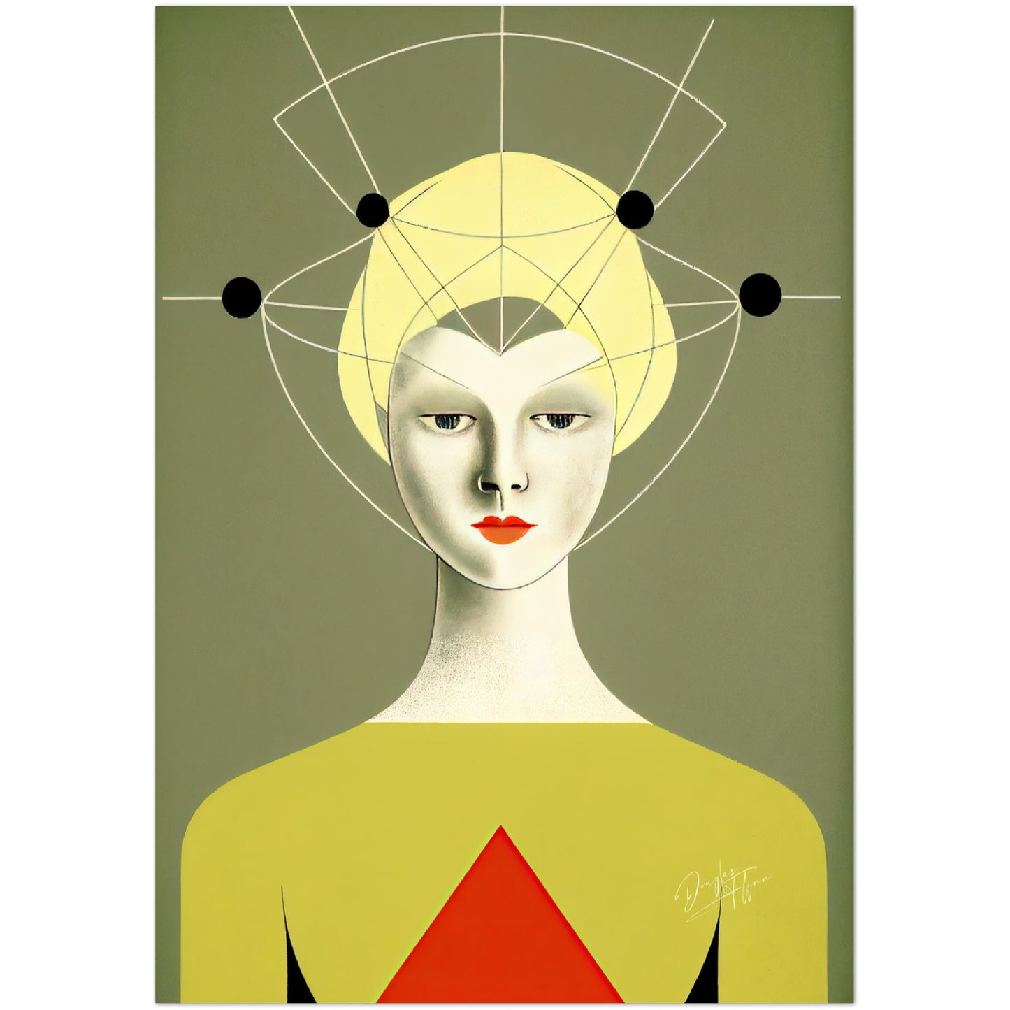 »Lifts Me Up« retro poster