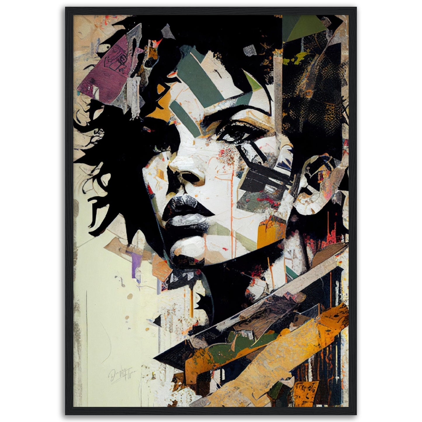 »Patchwork« retroposter