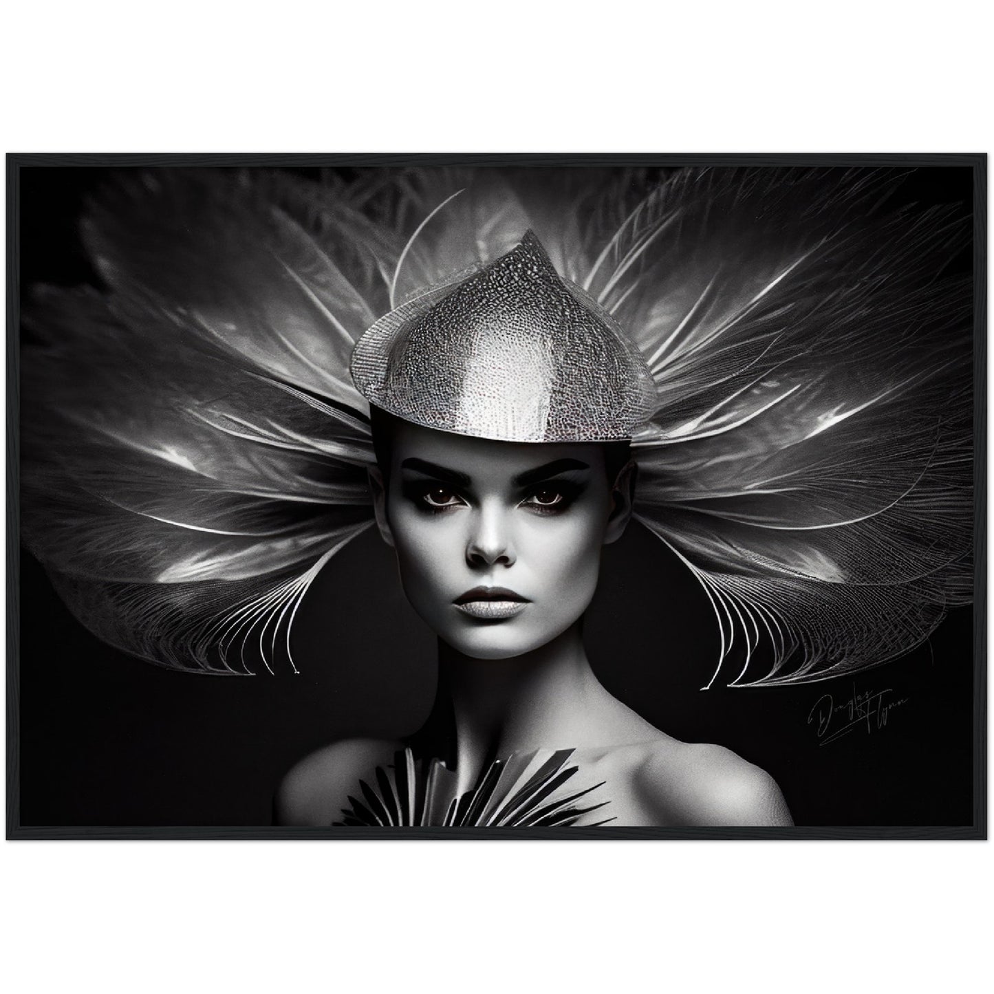 »Striking Sophistication« retro poster