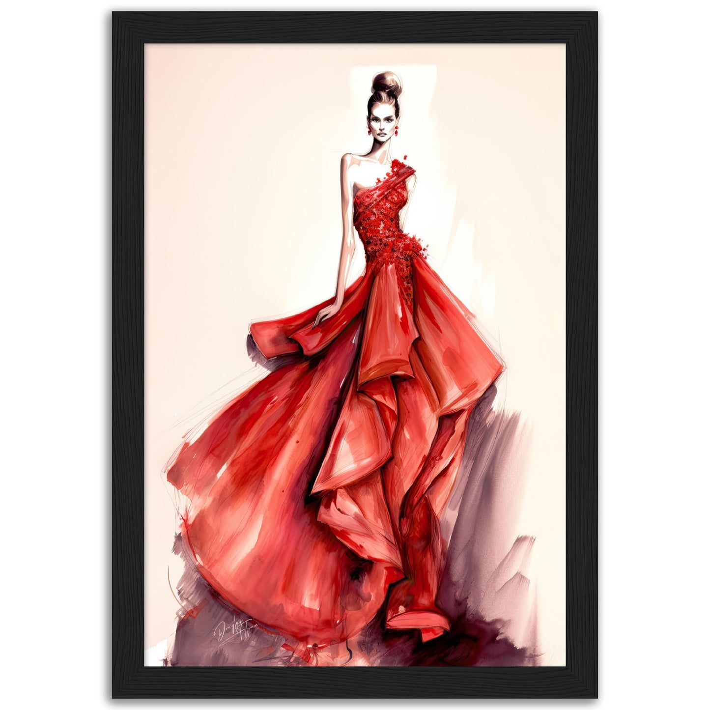 »Gowning Around« poster