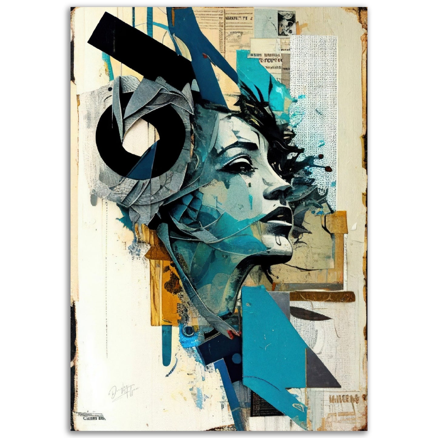 »Portrait Medley« retroposter