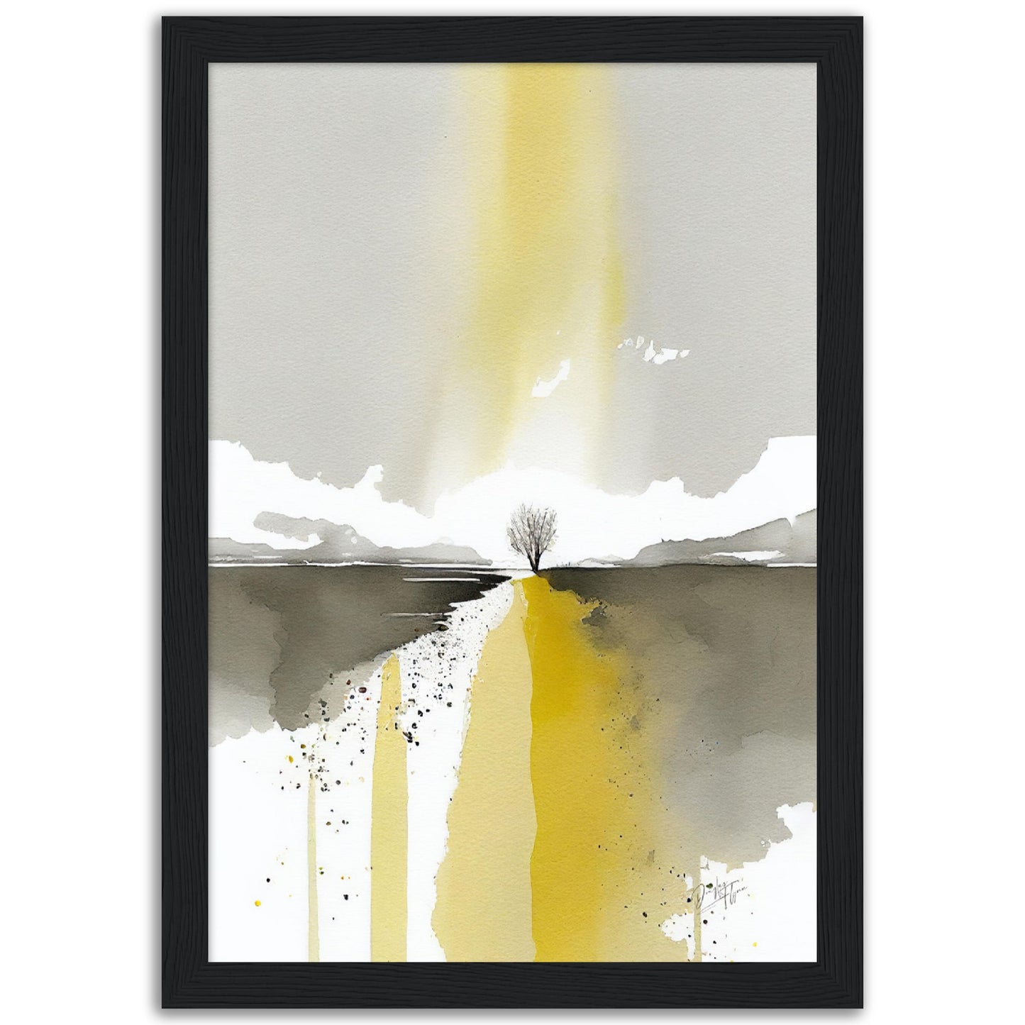»After the Rain« retro poster
