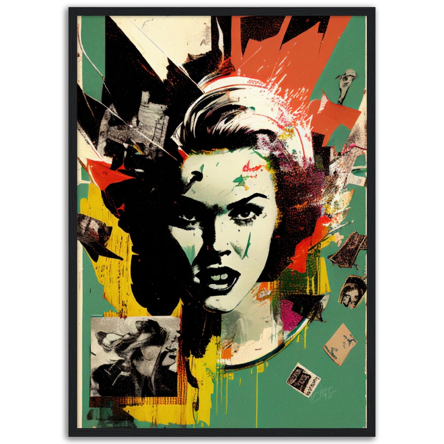 »Stiff Montage« retroposter