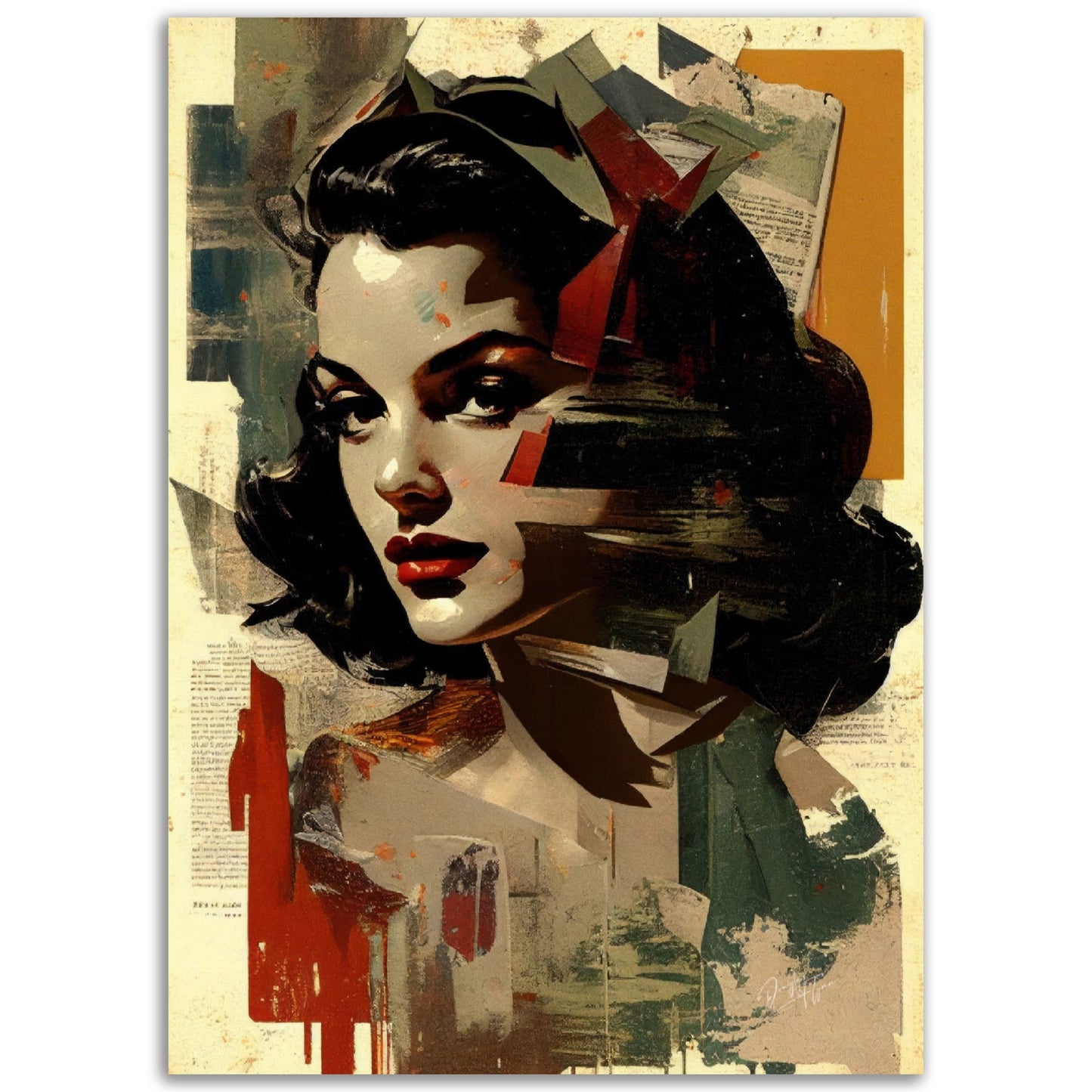 »Face of Diversity« retroposter