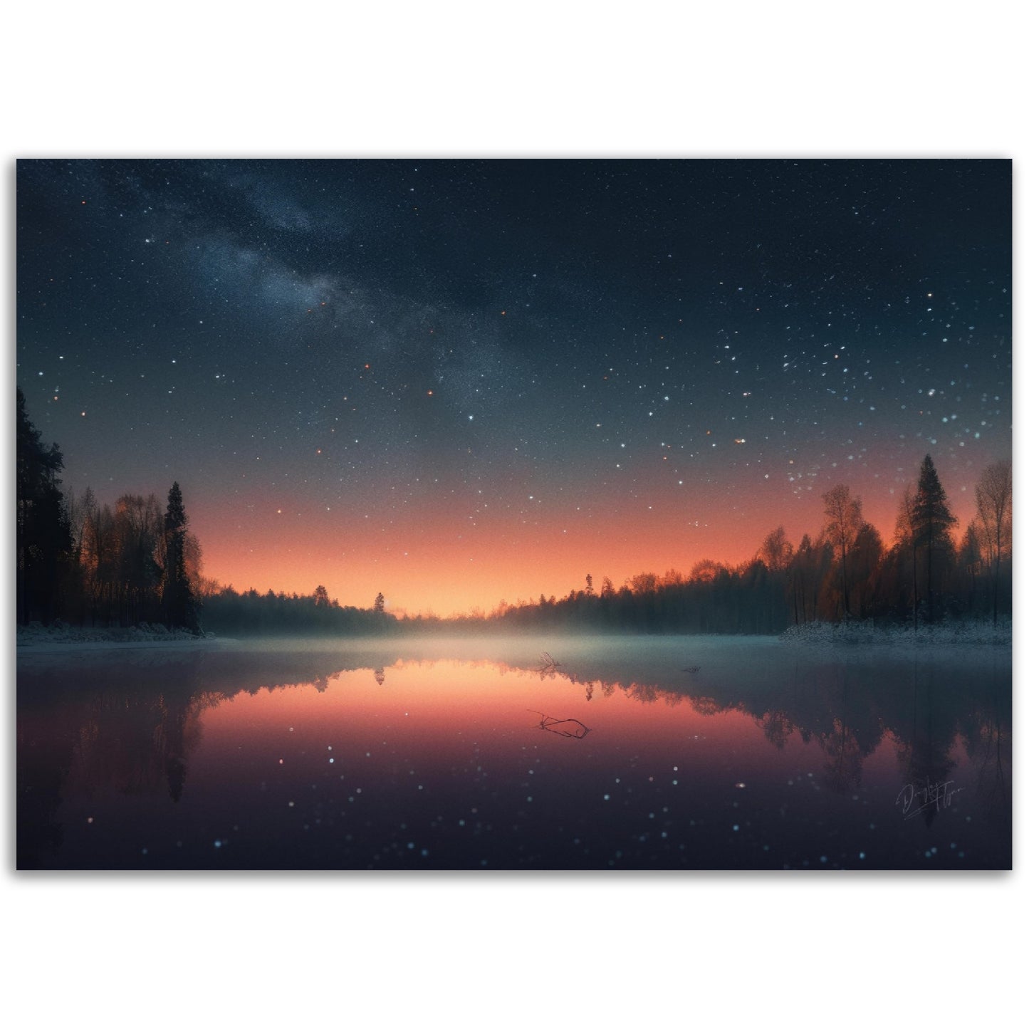 »Embracing the Unknown« landskapsposter