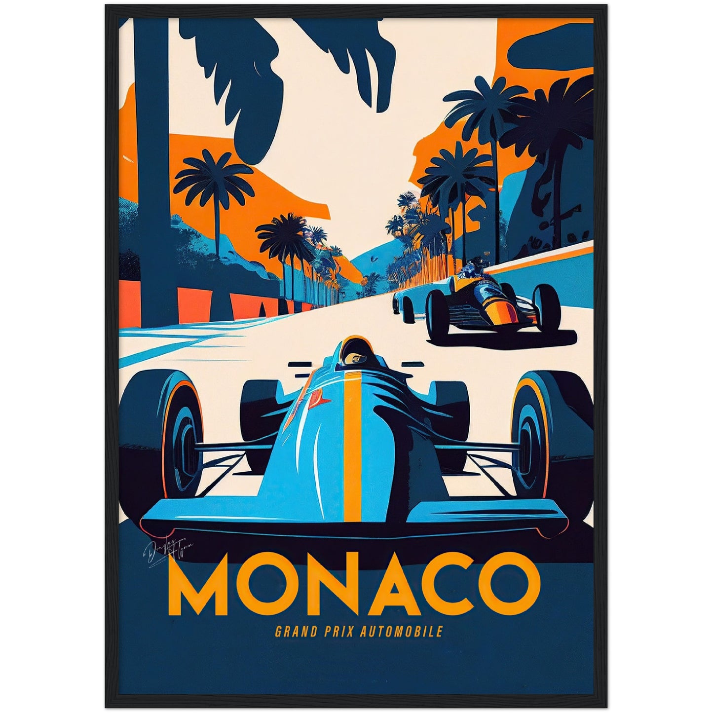 »Nostalgic Nürburgring« retro poster