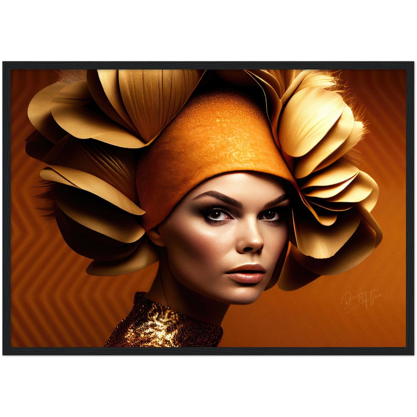 »Vibrant Vivaciousness « retro poster