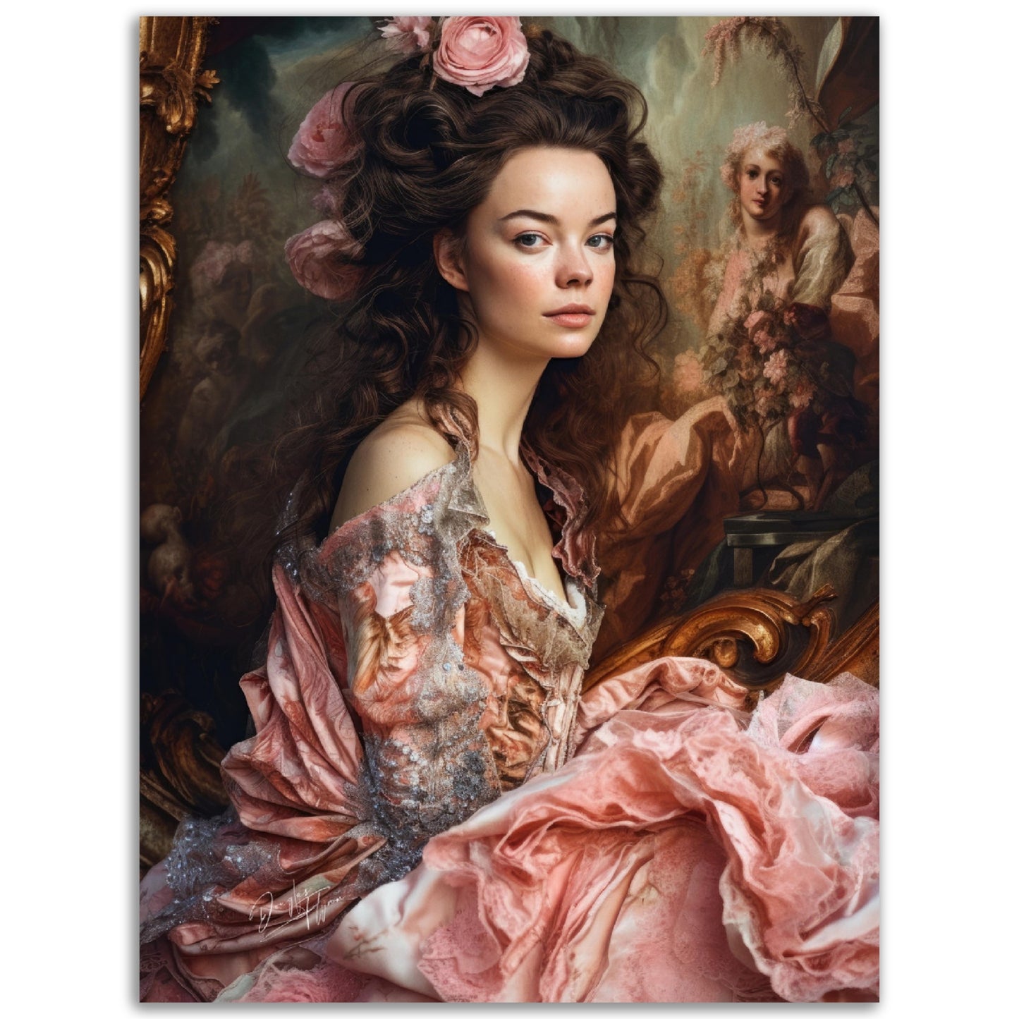»Mesmerizing Rococo Enchantments« poster