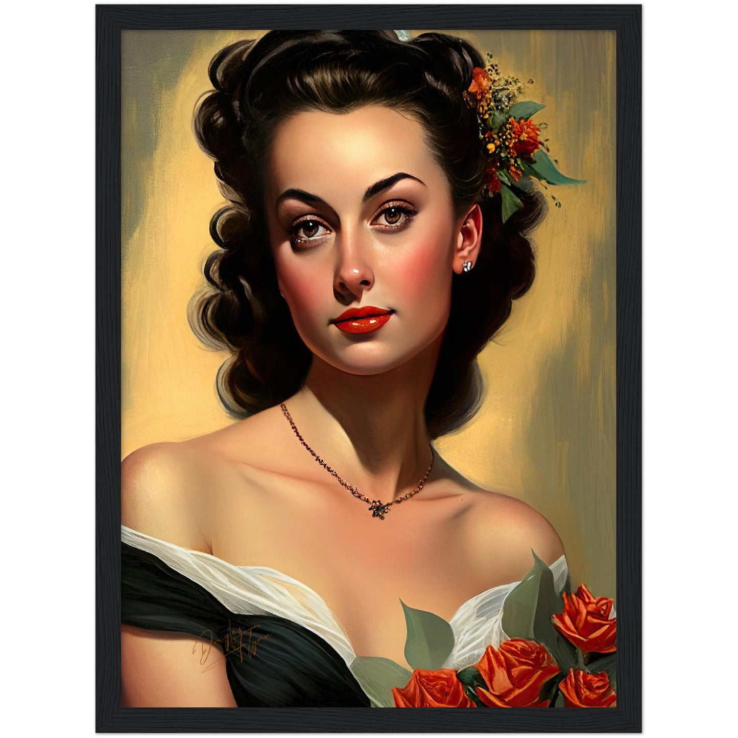»Elegant Weddings« retro poster