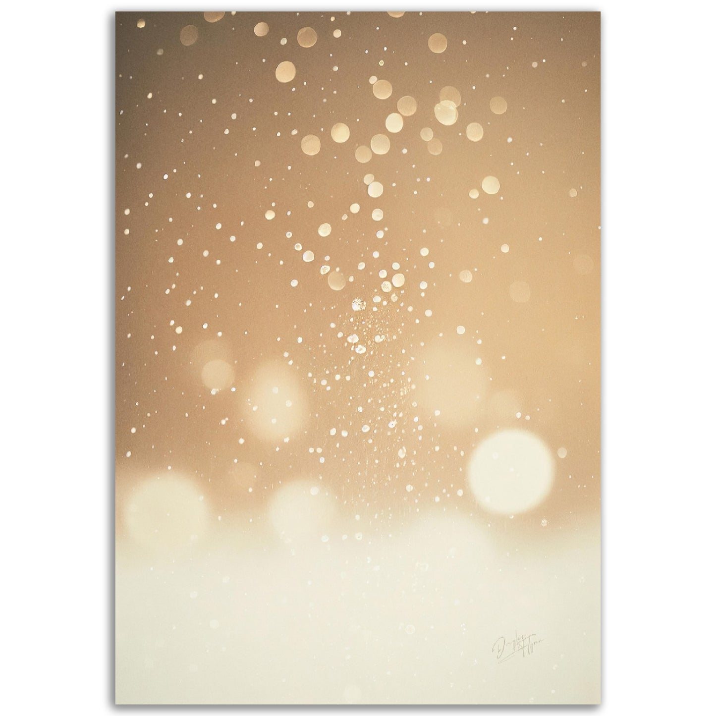 »Snow Falling« designposter