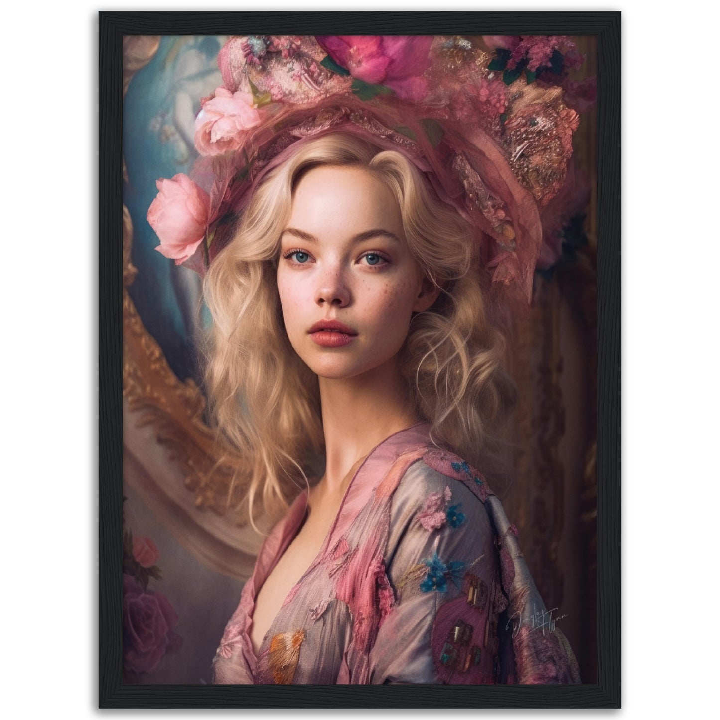 »Whimsical Courtly Delights« poster