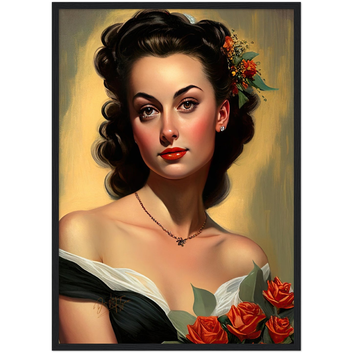 »Elegant Weddings« retro poster