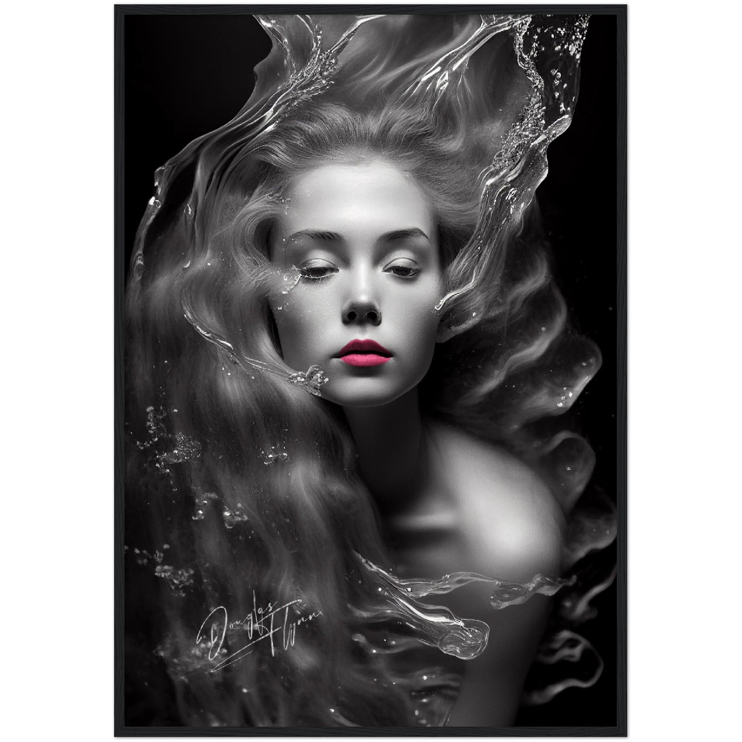 »Ocean Photoshoot« retro poster
