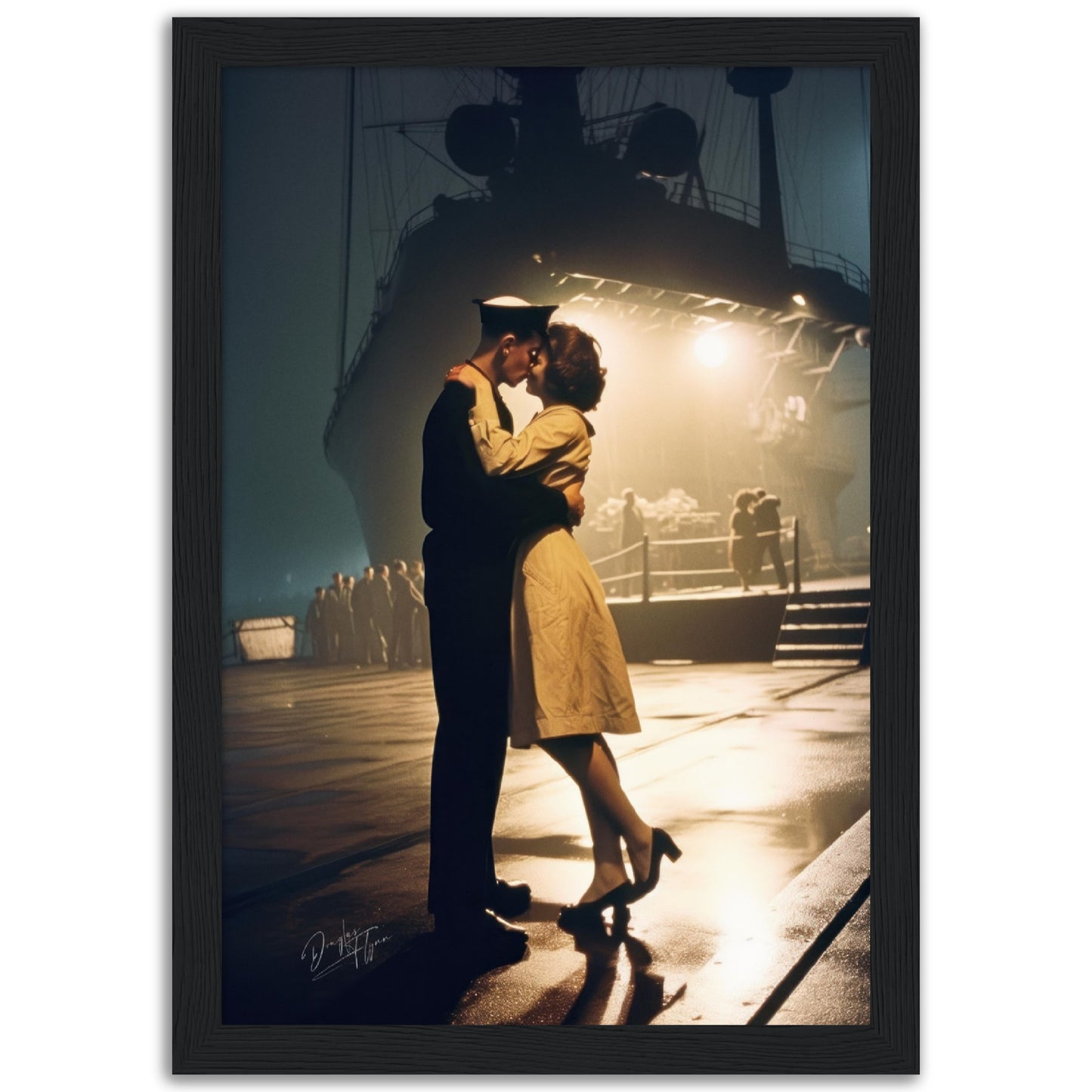 »Perfect Kiss« retroposter