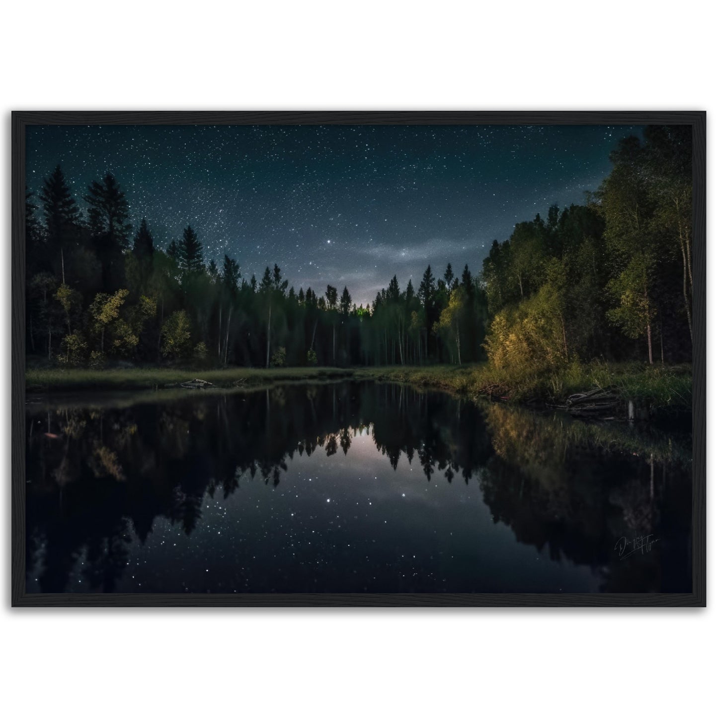 »The Breath of Eternity« landskapsposter