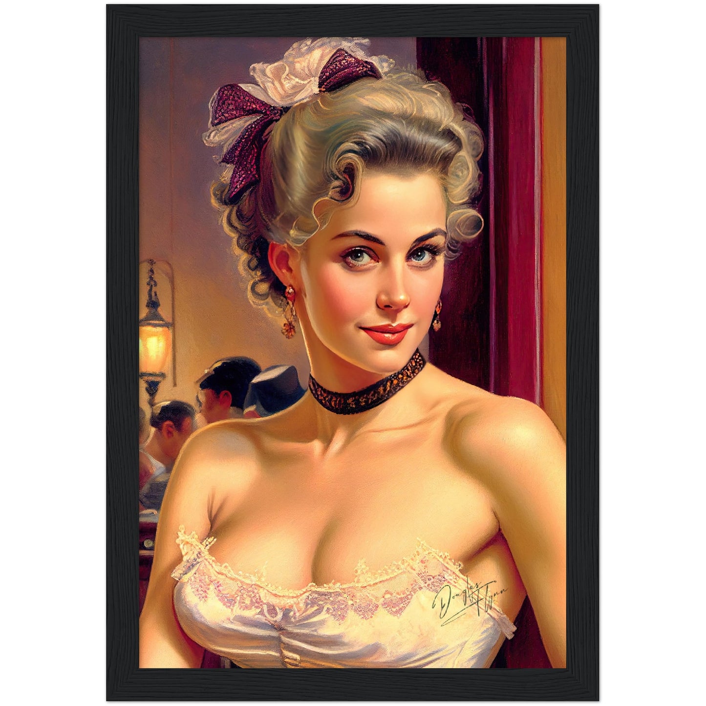 »Ruby Rendezvous« retro poster