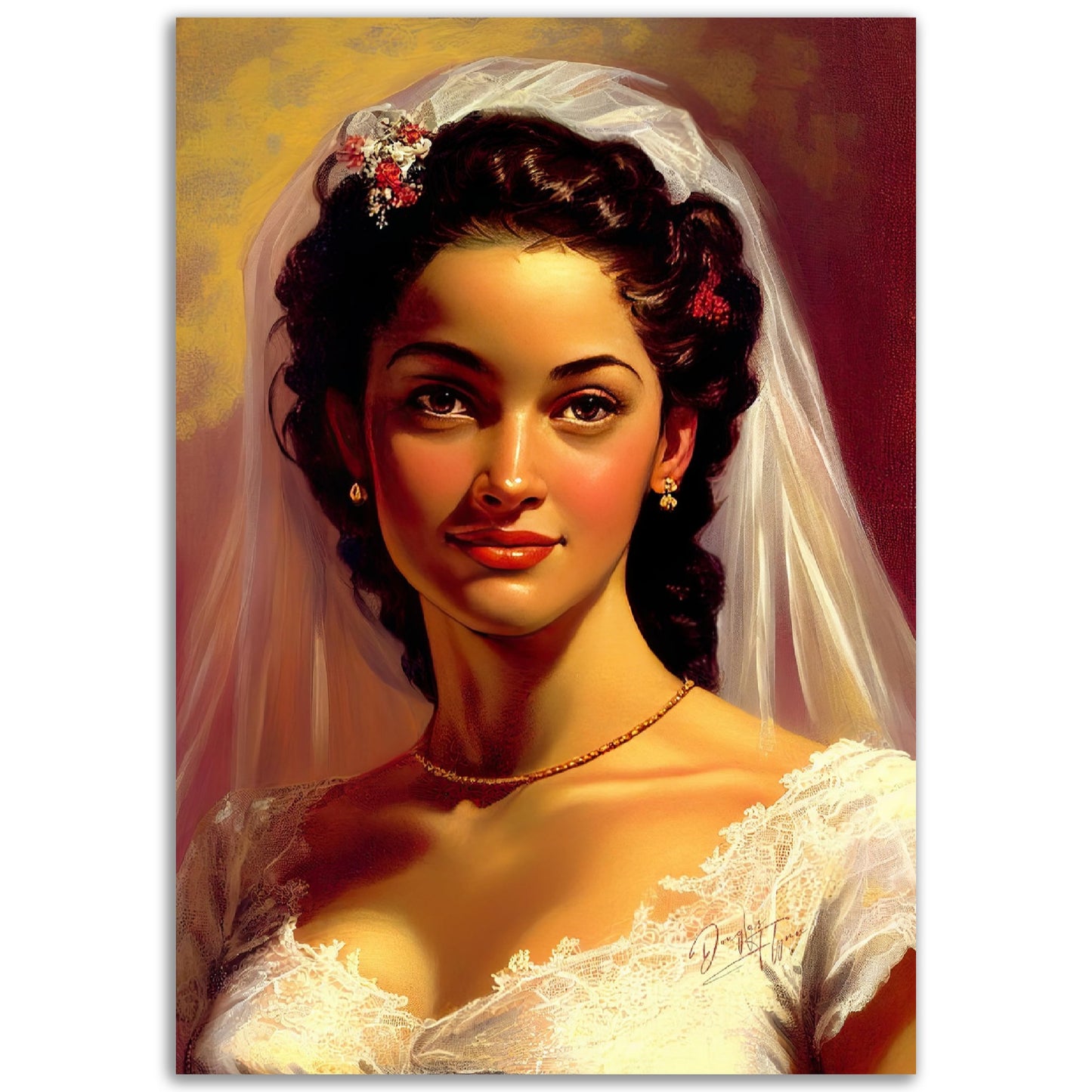 »Vintage Love« retro poster