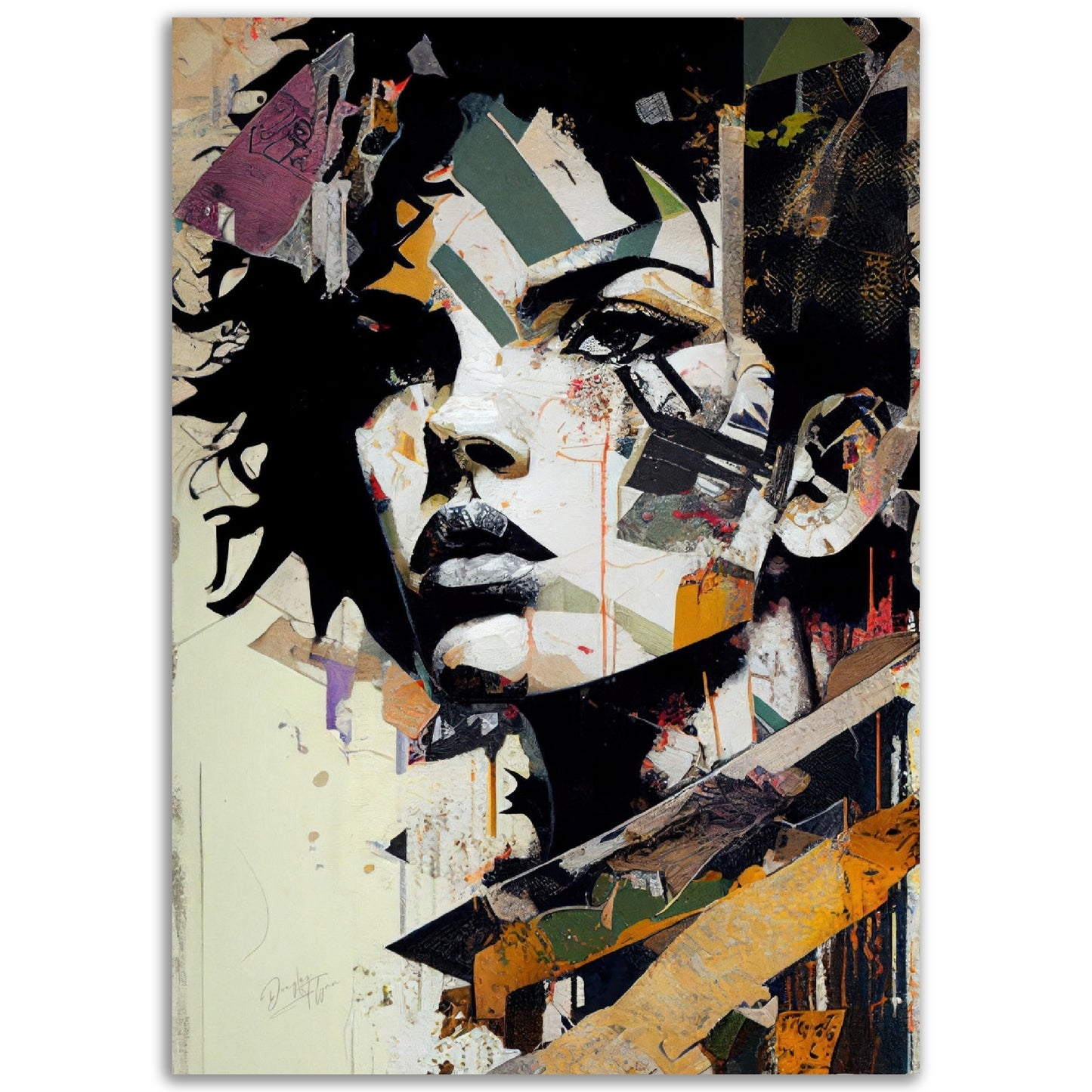 »Patchwork« retroposter