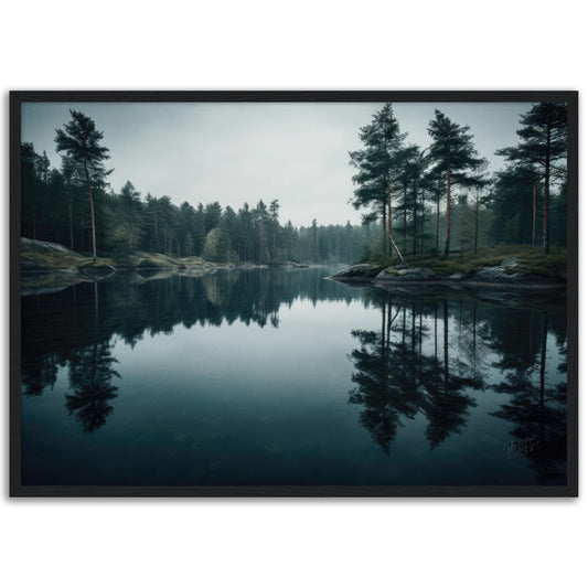 »Veiled Moments of Grace« landskapsposter