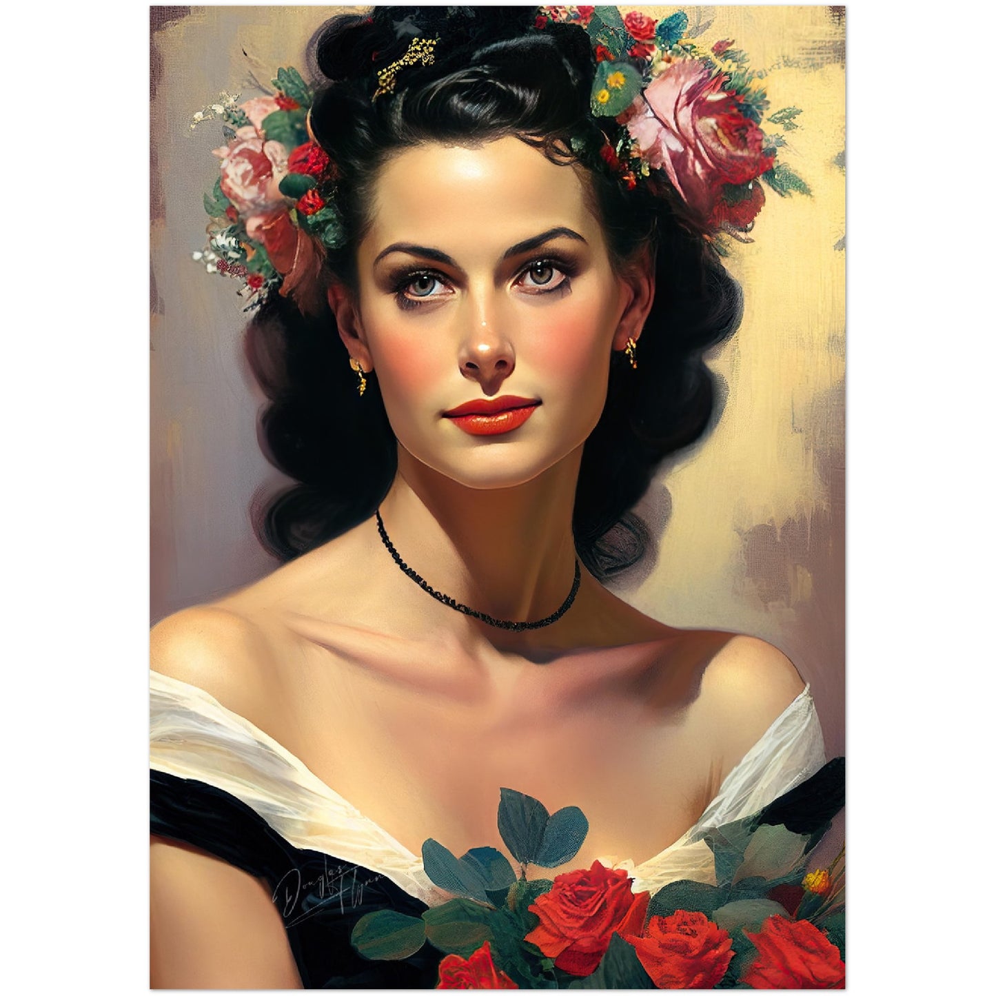 »Bridal Beauty« retro poster