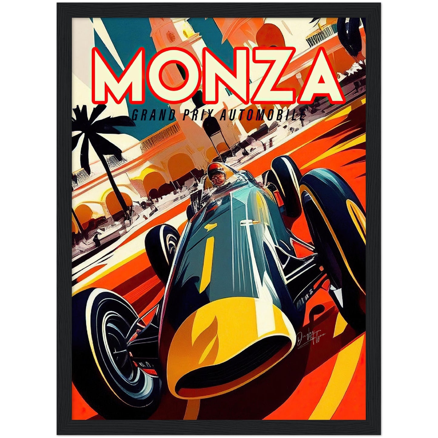 »Speed Secrets of the Past« retro poster