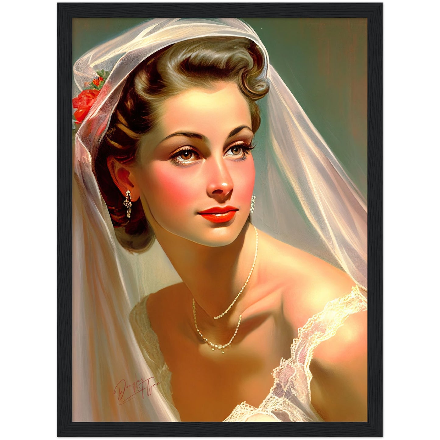 »Bride Dreams« retro poster